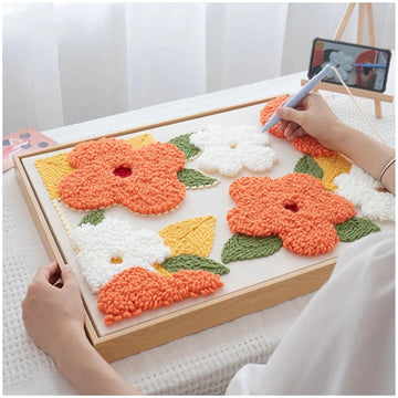 Beginner Punch Needle Embroidery Craft Kit